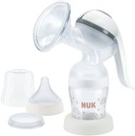 Laktator manual NUK PM 2024, biberon 150ml, i bardhë