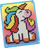 Set kreativ Quercetti Pixel Art Basic Unicorn, mozaik me pixel, shumëngjyrësh
