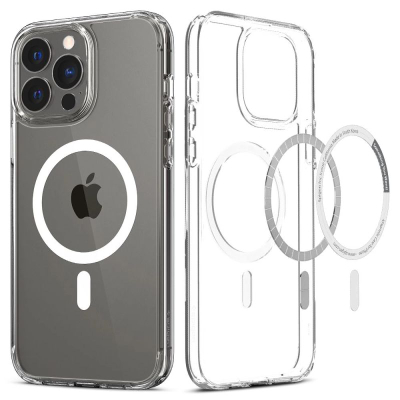 Mbrojtëse telefoni Spigen Ultra Hybrid Mag, MagSafe, për iPhone 13 Pro, transparente