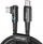 Kabllo USB C Voltage PowerAngle, 100W PD, 1m, e zezë