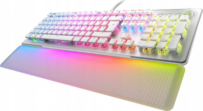 Tastierë gaming ROCCAT Vulcan II Max, optiko mekanike, RGB, e bardhë