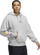 Bluzë me kapuç Adidas Pride UNITEFIT, unisex, pambuk poliester, gri