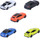 Сет играчки Mercedes AMG Giftpack, 5 автомобили die cast, колекционерски, повеќебоен