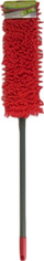 Set mop dyshemeje me dorezë teleskopike, 120 cm, mikrofibër, gri