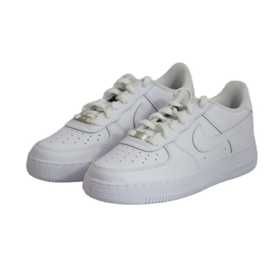 Atlete për kalamoj Nike Air Force 1, lëkurë, taban Nike Air, të bardha