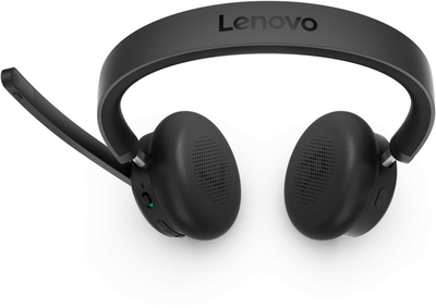 Слушалки Lenovo 4XD1S19778, со кабел, со микрофон, црни