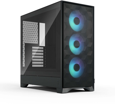 Kuti kompjuteri Fractal Pop 2 Air TG RGB, mid tower, xham i temperum, e zezë