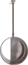 Valvul fluture për BBQ Alfa Forni, Ø180 mm, çelik inoks