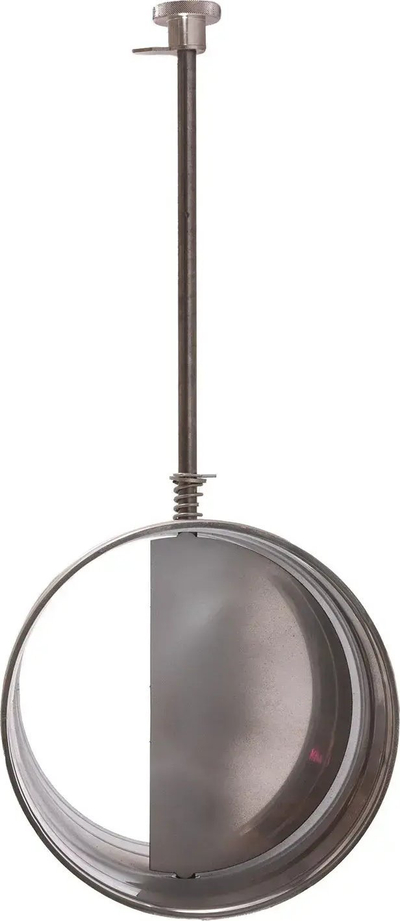 Valvul fluture për BBQ Alfa Forni, Ø180 mm, çelik inoks