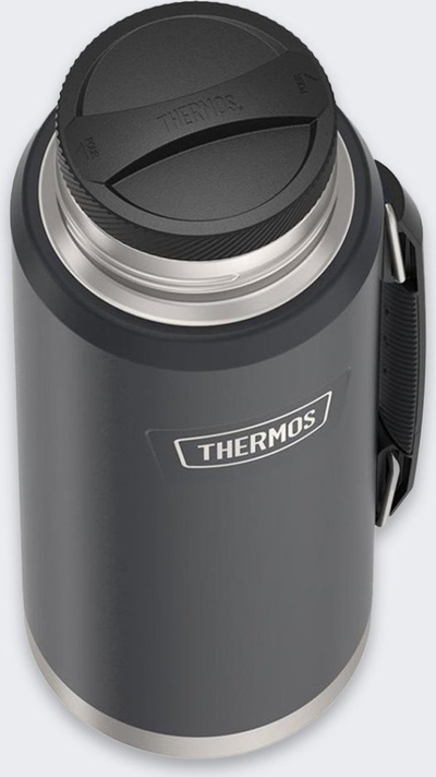 Termos Thermos Icon Beverage Bottle, 1.2L, çelik inox, gri granite