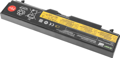 Bateri laptopi Green Cell PRO për Lenovo ThinkPad L430 L530 T430 T530 W530, 5200mAh, 11.1V, e zezë