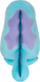 Lodër pelushi Pokemon Quagsire, 30 cm, blu