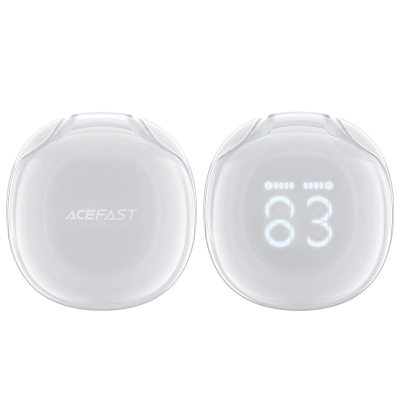 Kufje pa kabllo ACEFAST T9 TWS, Bluetooth 5.3, HiFi, të bardha