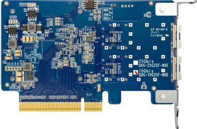 Kartë rrjeti QNAP QXG-10G2SF-NXE, 2 porta 10GbE SFP+, PCIe