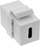 Modul snap-in INLINE USB C, 1 portë, Power Delivery, i bardhë