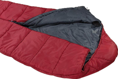 Qese fjetje mummy High Peak Century 300, 3 sezone, gjer 200 cm, e kuqe