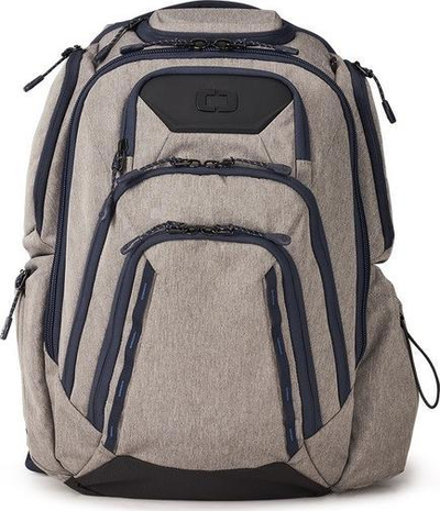 Çantë shpine Ogio Renegade Pro, për laptop 17", me xhepa për smartphone, gri