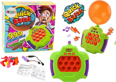 Loja elektronike Pop It Arcade Console Exploding Balloons, për kalamaj 3+, shumëngjyrëshe