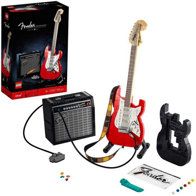Set lodër LEGO® Ideas 21329 Fender® Stratocaster ™, 1074 pjesë