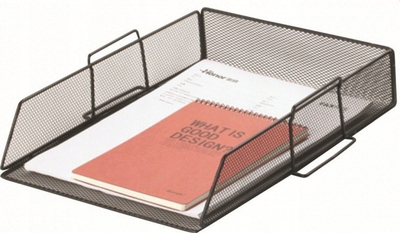 Set tabake tavoline Q-Connect Desk Tray Office Set, metal, i zi