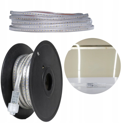 Shirit LED Sunlit Slim, 10m, i bardhë