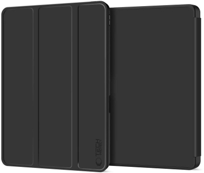 Mbulesë tablet Tech-Protect SC Pen për iPad Pro 13" M4 M5 2024 2025, me mbajtëse stylus, e zezë