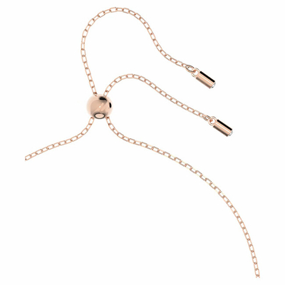Qafore për femra Swarovski Hollow Pendant, e artë rozë