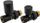 Set radiatorësh Komfort PRO straight, për lidhje radiatori, i zi