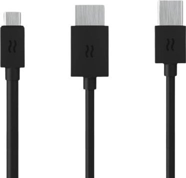 Kabllo AIRTAME AT-AC, USB-C në HDMI, e zezë
