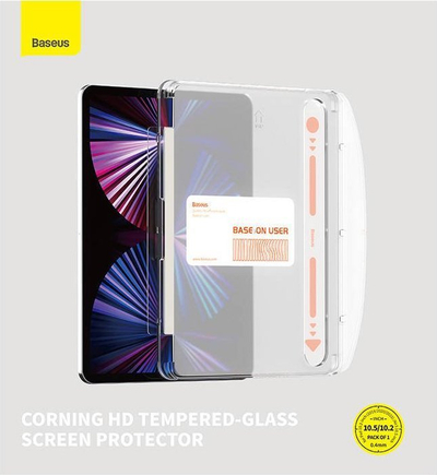 Заштитно стакло Baseus Crystal за iPad 10 10.9", калено стакло, проѕирно