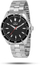 Orë për meshkuj Bentime 007-9MA-210360B, e argjendtë