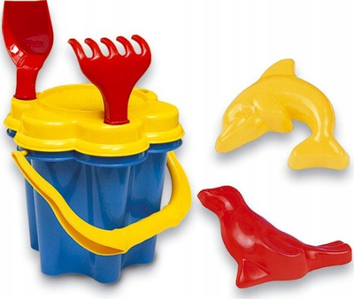 Set lodrash plazhi Hemar Kwiatek Family, 6 pjesë, shumëngjyrësh
