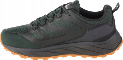 Atlete trekking Jack Wolfskin Terraventure Texapore Low M, VIBRAM, për meshkuj, të zeza me jeshile