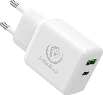 Karikues muri Rebeltec H200 Turbo, 20W PD QC3.0, i bardhë
