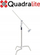 Stativ ndriçimi për studio Quadralite C-Stand 290, lartësia 290 cm, mban deri 20 kg, ngjyrë argjendtë