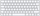 Apple Magic Keyboard (2021) s Touch ID, INT, тастатура, бела