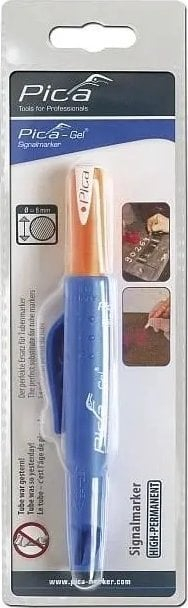 Marker xheli Pica GEL, permanent, i bardhë