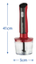 Blender dore Russell Hobbs 27140 56, set me aksesorë, i kuq e zi