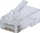 Priza rrjeti Intellinet FastCrimp CAT6 RJ45 791090, set 100 copë, transparente