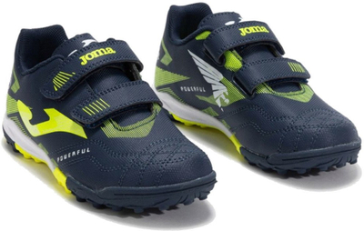Këpucë futbolli për fëmijë Joma Powerful Jr TF, terren sintetik, dark blue
