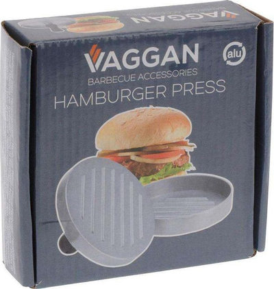 Shtypëse burgerash Vaggan, diametër 11 cm, gri
