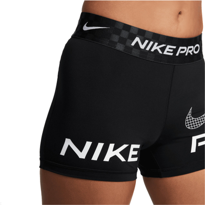 Кратки панталони за тренинг Nike Pro Dri Fit, со графика, црни