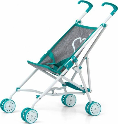 Karrocë lodër për fëmijë Milly Mally Doll's Pram Julia Prestige Mint