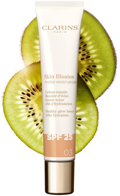 Krem fytyre me ngjyrë Clarins Skin Illusion 03, SPF25, 40ml