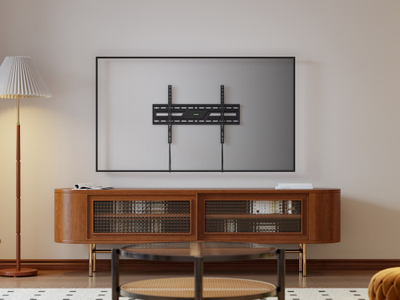 Mbajtëse muri fikse Gembird, për TV 37" 86", VESA deri 600 x 400 mm, e zezë