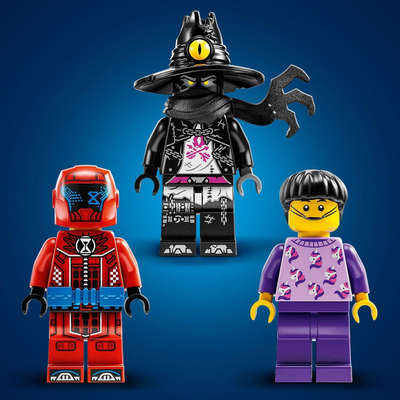 Lodër me kuba LEGO Dreamzzz Crocodile Car 71458, set ndërtimi për goca e çuna 8+
