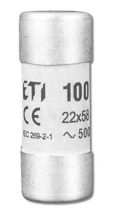 Wkladka topikowa cylindryczna CH22x58mm gG 20A 002640011