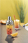 Shaker koktejesh Xavax, 400ml, qelq, transparent me elemente argjendi