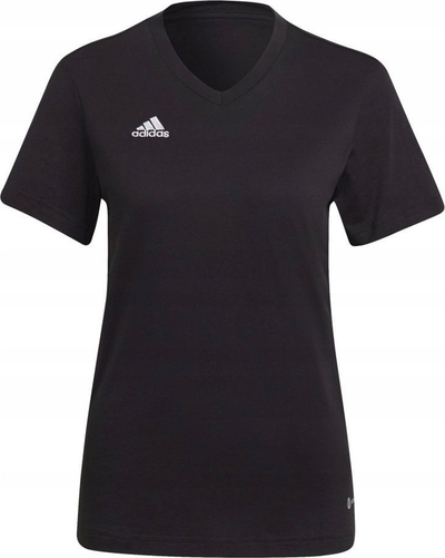 Bluzë sportive për goca adidas Entrada 22 Tee HC0438, AEROREADY, pambuk, e zezë