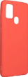 Këllëf telefoni Forcell Silicone Lite për Samsung Galaxy A21s, silikon, rozë
